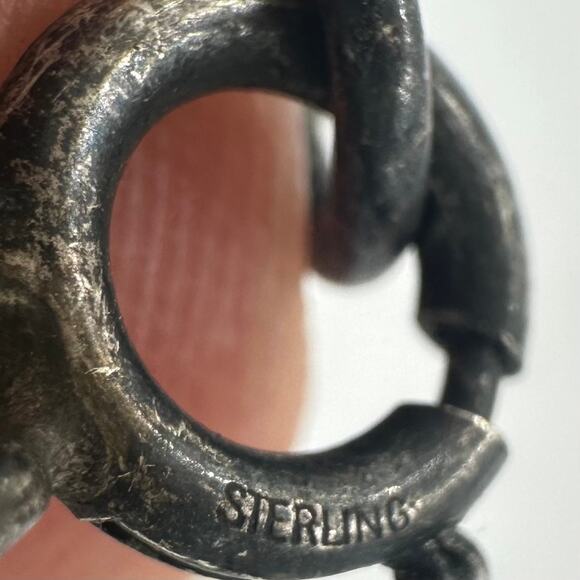 Vintage 1970s puka shells Hawaiian beads beaded necklace 17” sterling clasp - Picture 8 of 8